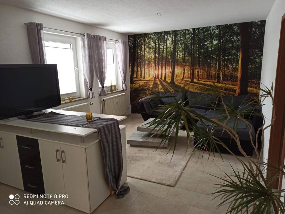 Gemuetliches Ferienhaus Im Harz Direkt Am Waldrand Harzgerode Exterior foto